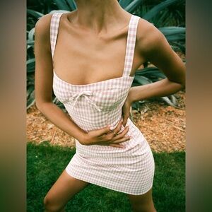 Reformation Brie Linen Dress